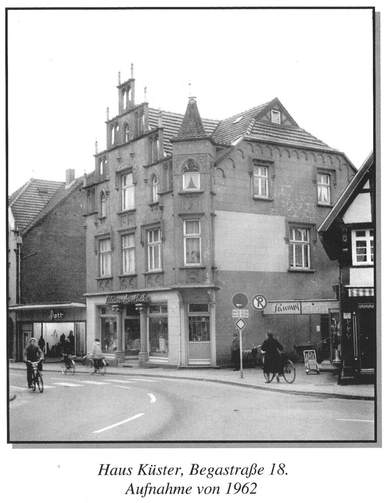 Scan Hausfoto Bega18 (Küster) um 1962 (Buch - Aus Schötmars vergangenen Tagen)