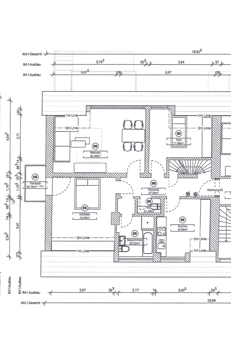 Grundriss Wohnung