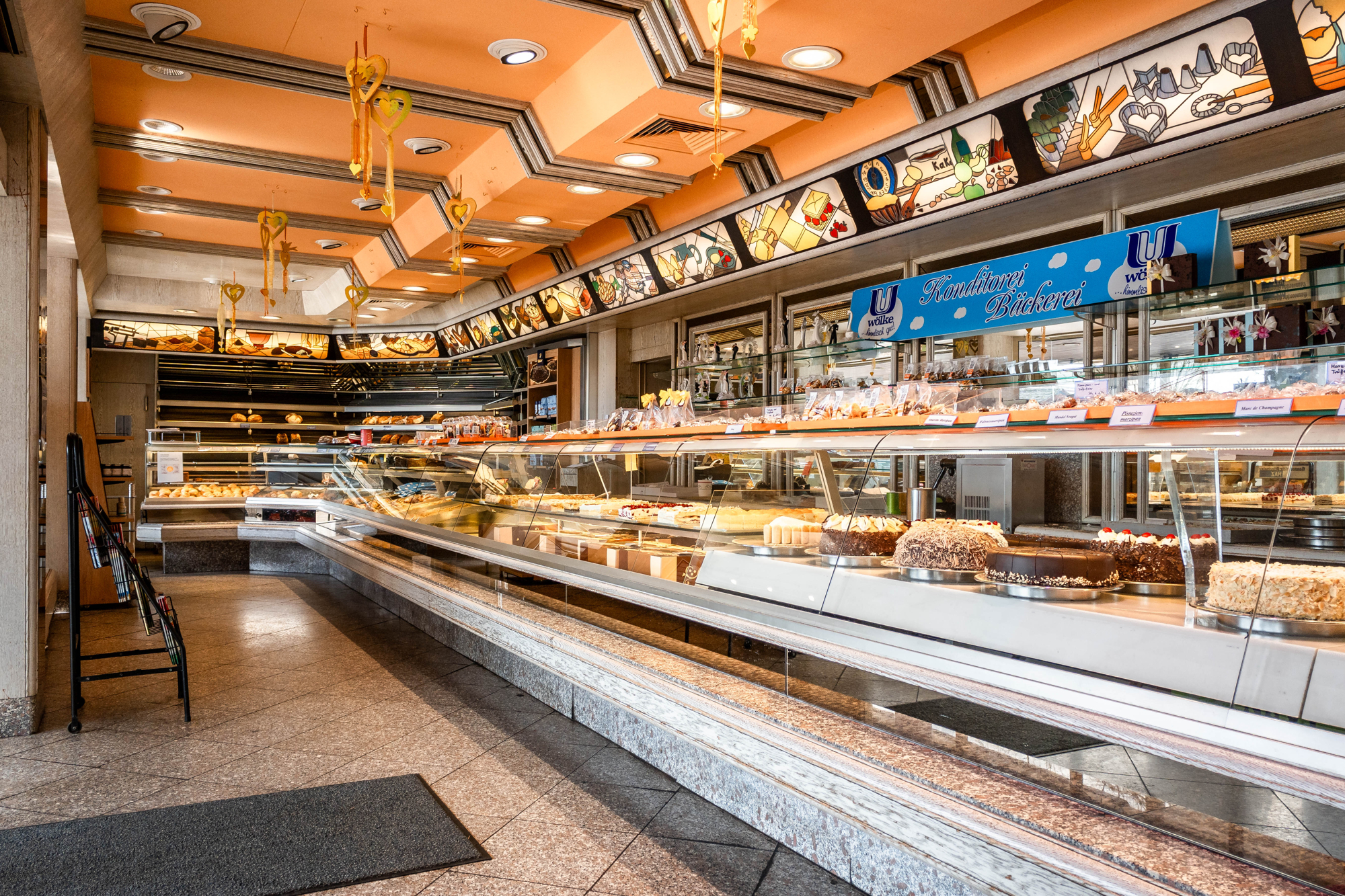 Bäckerei Verkaufsbereich