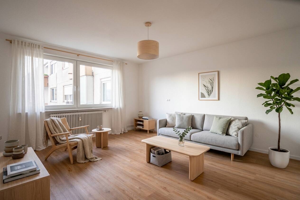 Renovierte 4 Zimmerwohnung mit Balkon, Fahrstuhl und TG-Platz in Bielefeld Stieghorst - Photo 1